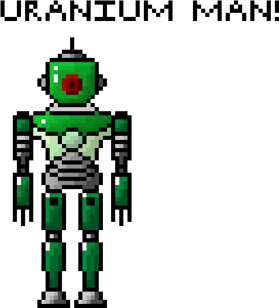 Uranium Man - Cartoon Clipart (584x624), Png Download