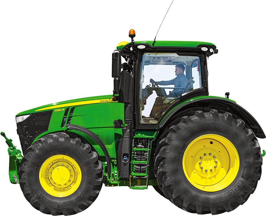 John Deere 6120 Tractor Clipart (1366x768), Png Download