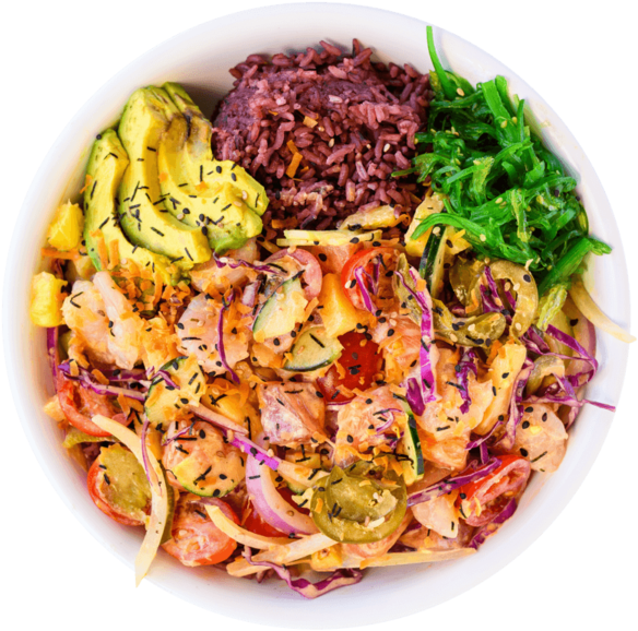 Welcome To Southfin Southern Poké - Side Dish Clipart (600x600), Png Download