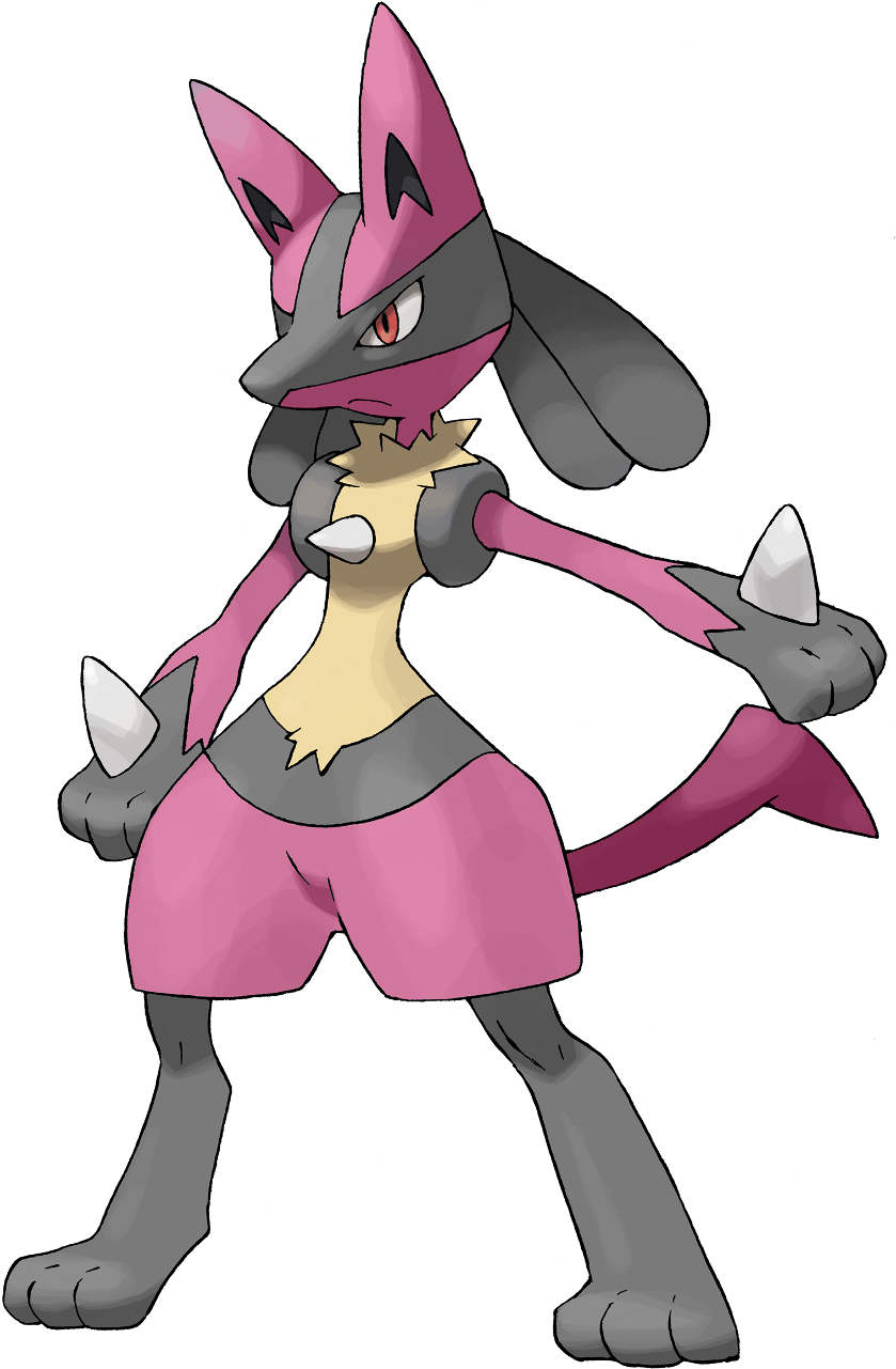 View Lucario , - Lucario Pokemon Go Riolu Clipart (1280x1280), Png Download