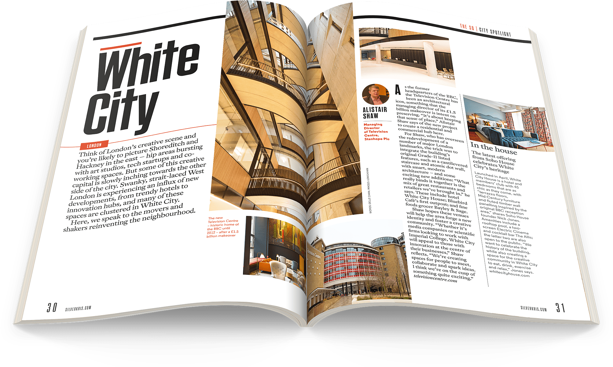 Were You Given Creative Freedom To Bring The Designs - Magazine Clipart (2006x1202), Png Download