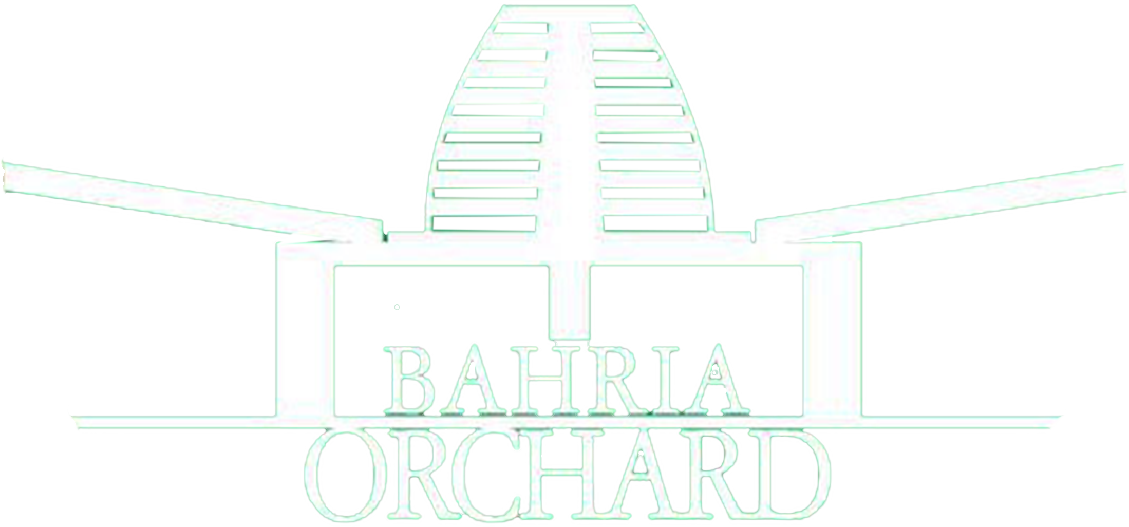 A Grand Residential Project By Bahria Town - Poster Clipart (2198x1026), Png Download