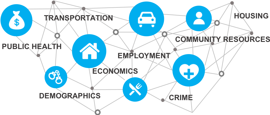 Icons Data - Circle Clipart (968x387), Png Download