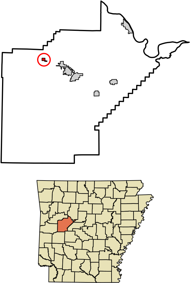 Yell County Arkansas Incorporated And Unincorporated - Harmony Grove Ar Wikipedia Clipart (708x1024), Png Download