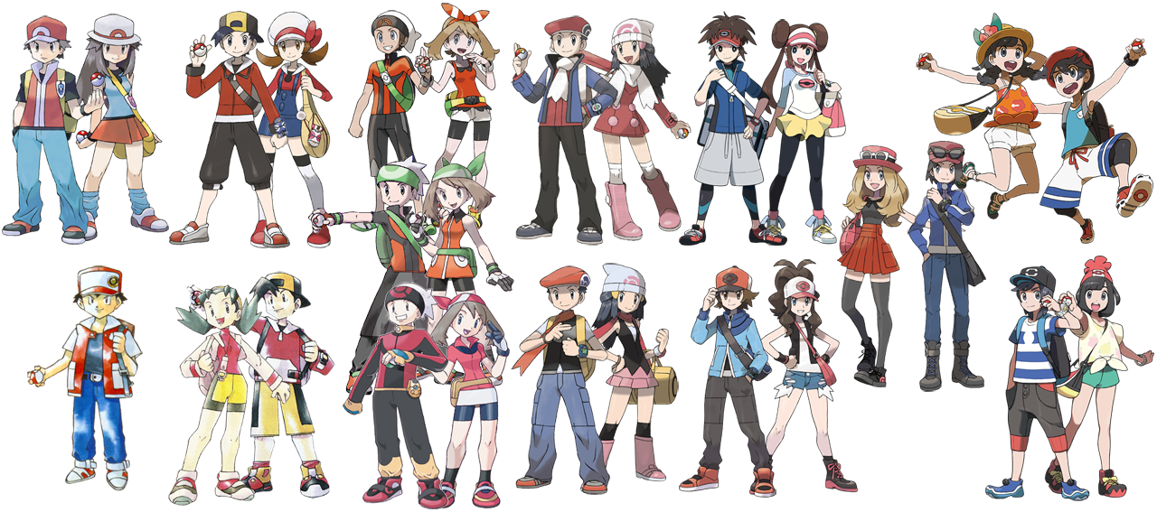 Have You Seen The - Pokemon All Girl Name Clipart (1280x567), Png Download
