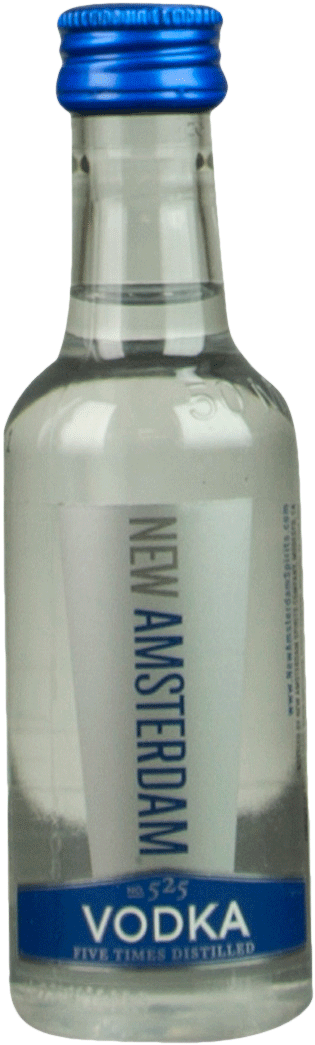 New Amsterdam Vodka - 50 Ml New Amsterdam Vodka 50ml Clipart (750x1050), Png Download