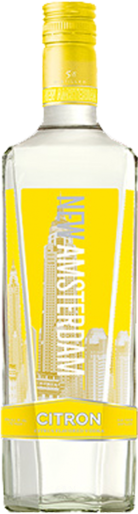 Home / Spirits / Vodka / Flavored / New Amsterdam - New Amsterdam Vodka Lemon Clipart (517x1074), Png Download