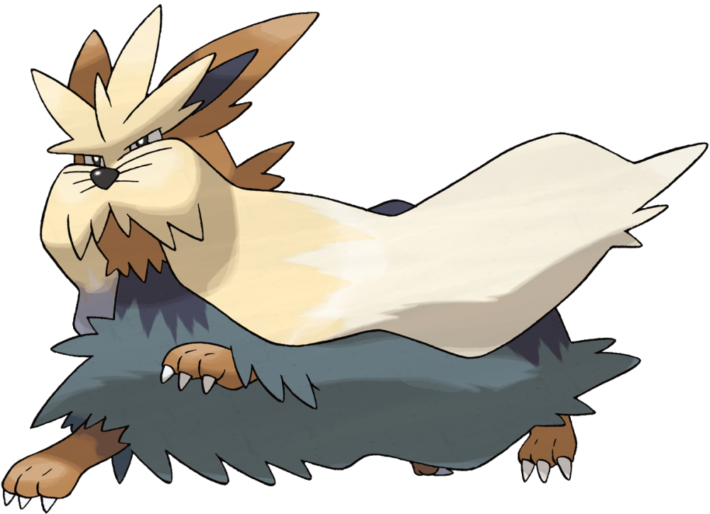 File - Stoutland - Pokemon Lillipup Evolution Clipart (1000x724), Png Download