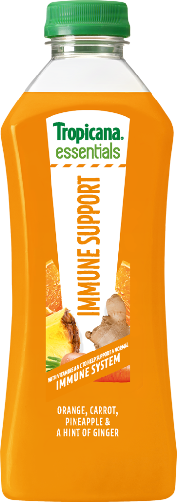 Tropicana Essentials Is Fuelling Growth Within Functional - Tropicana Watermelon And Starfruit Clipart (361x1024), Png Download