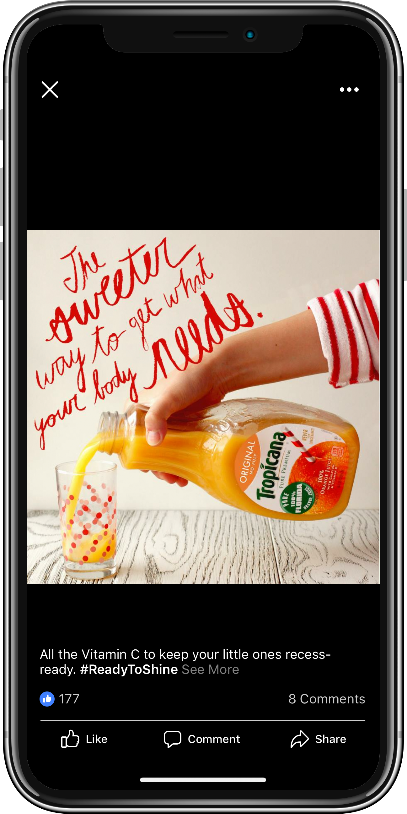 Tropicana Fb 2 - Online Advertising Clipart (1379x2885), Png Download