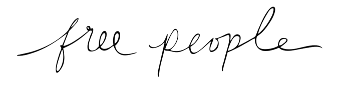 Free People Logo - Handwriting Clipart (1000x1032), Png Download