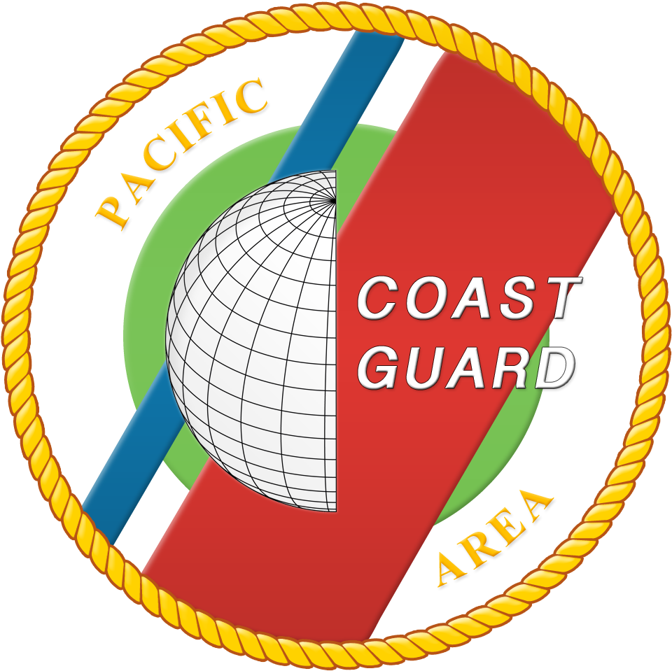 United States Coast Guard Pacific Area , Png Download - Coast Guard Pacarea Logo Clipart (960x959), Png Download