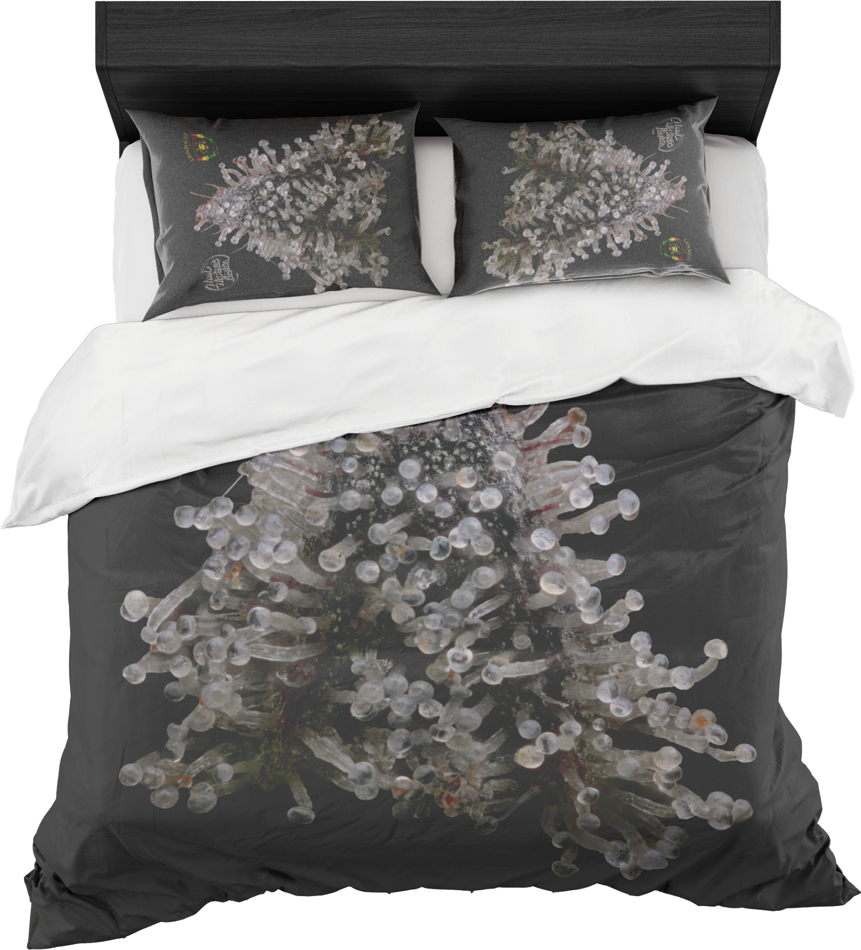 Wwl X Lbf Black Macro Nug Bedset - Duvet Cover Clipart (2000x2000), Png Download