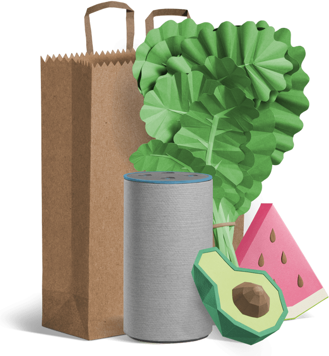 Whole Foods Market For Prime Members - Paper Bag Clipart (660x714), Png Download