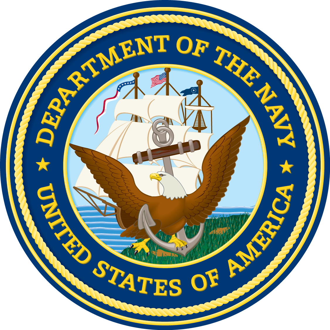 Navy/marine Corps/coast Guard Hss 1/hus 1/h 34 Seabat/seahorse - Us Navy Clipart (1126x1126), Png Download