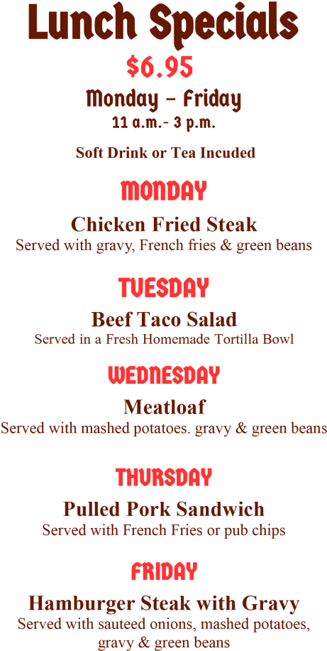 Specials - Harry Caray's Tavern Navy Pier Clipart (522x1024), Png Download