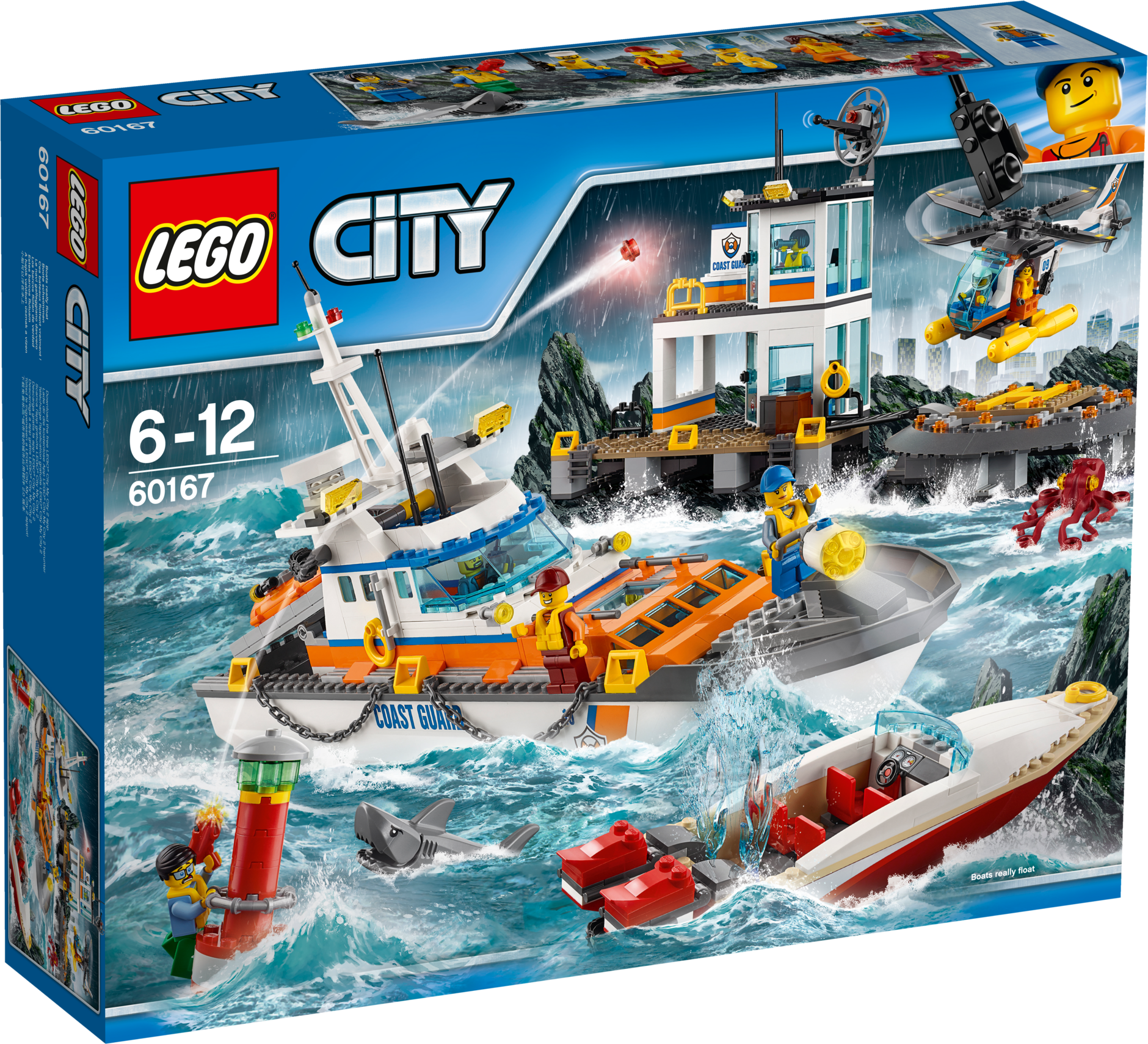 City 60167 Coast Guard, , Large , Png Download - Lego Coast Guard 60167 Clipart (1880x1709), Png Download