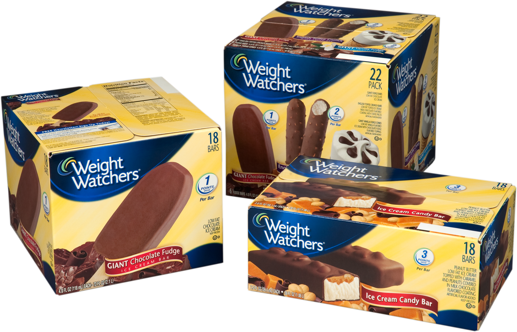 Wells Weight Watchers - Ice Cream Bar Clipart (1735x1116), Png Download
