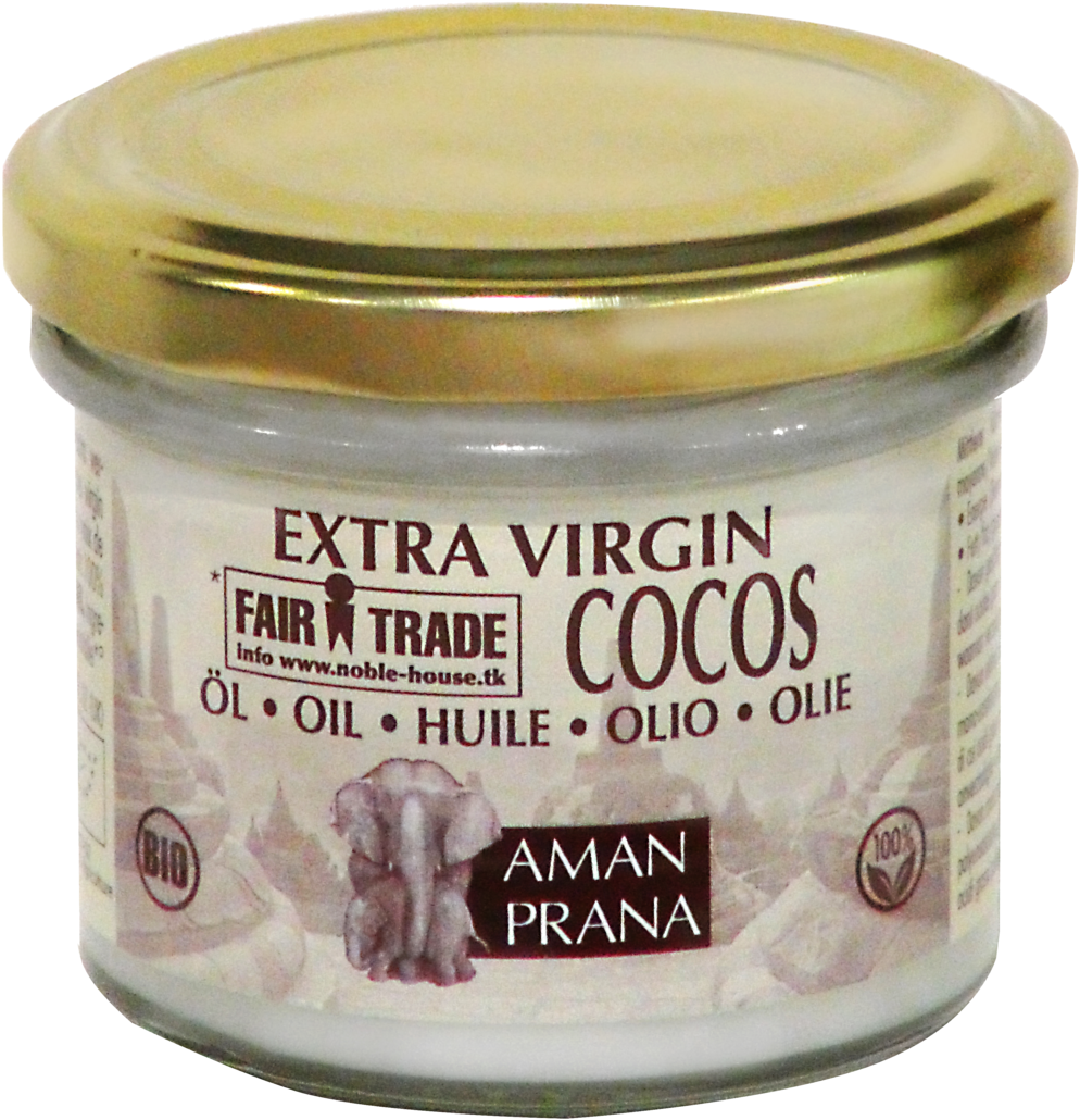 Download Amanprana Extra Virgin Organic Cocos Oil 100ml - Counters And Companies Coconut Bead Clipart (1022x1080), Png Download