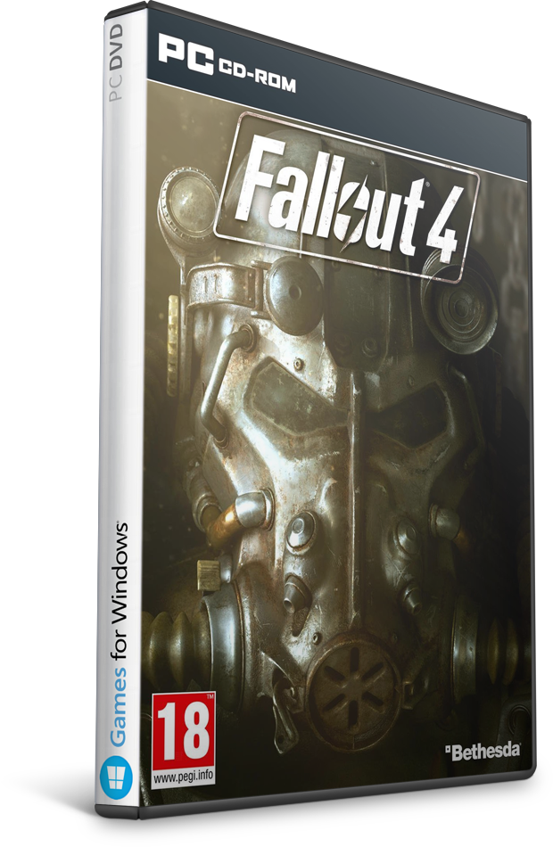 Fallout - Fallout 4 Cd Clipart (620x950), Png Download