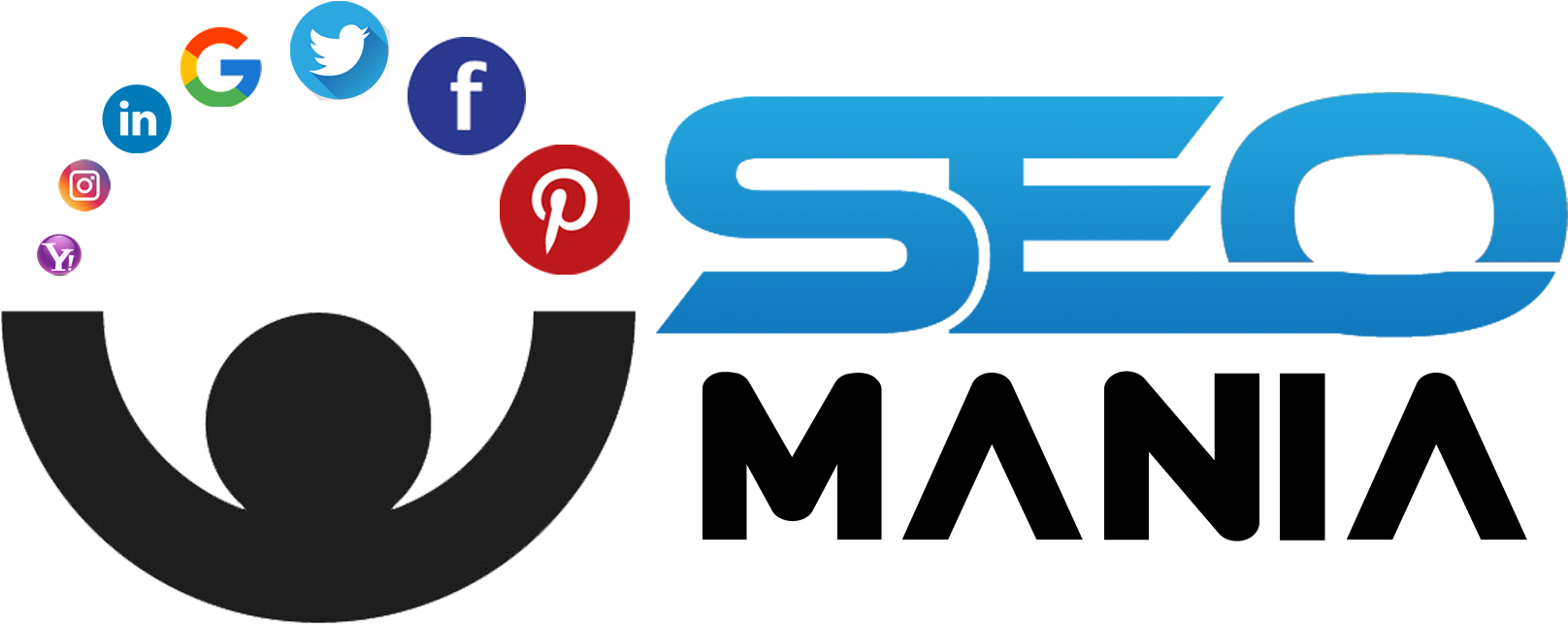 Seo Mania - Graphic Design Clipart (1671x652), Png Download