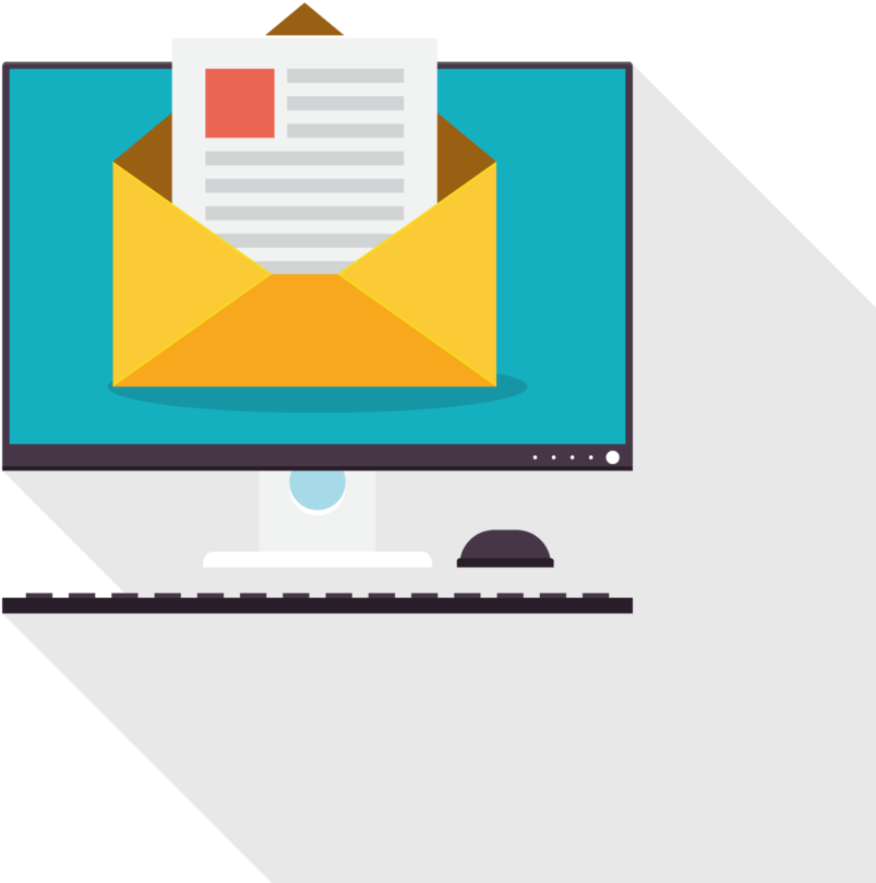 Tipos De Dominios Para Correos Electrónicos - Envio De Email Clipart (1024x1024), Png Download