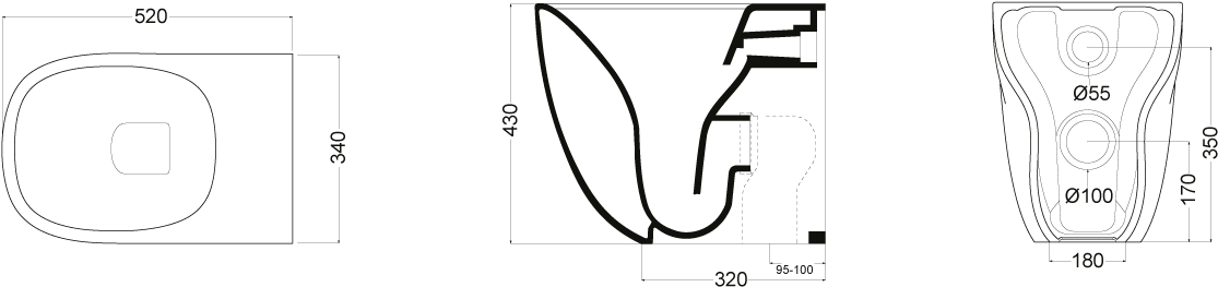 Axa Wild Axa Wild Rimless Btw Pan Scqr Seat - Sketch Clipart (1200x900), Png Download