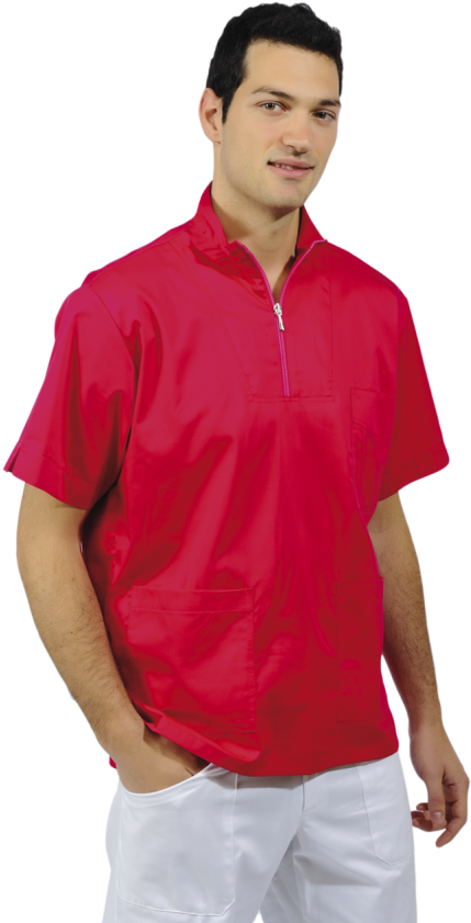 Uniformes Odontologico Para Hombre Clipart (563x900), Png Download