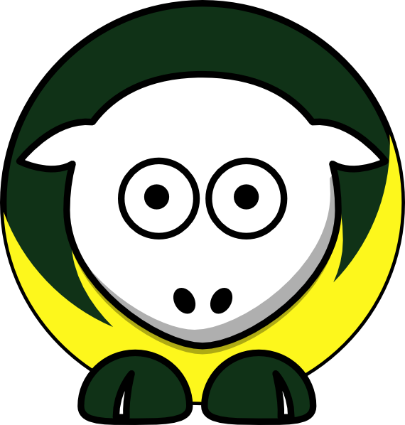 William & Mary Tribe - Green Bay Packers Clipart - Png Download (570x598), Png Download