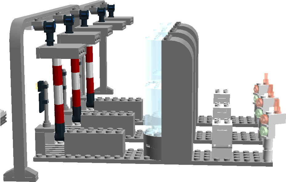 Toll Plaza Png - Lego Toll Plaza Clipart (1040x643), Png Download
