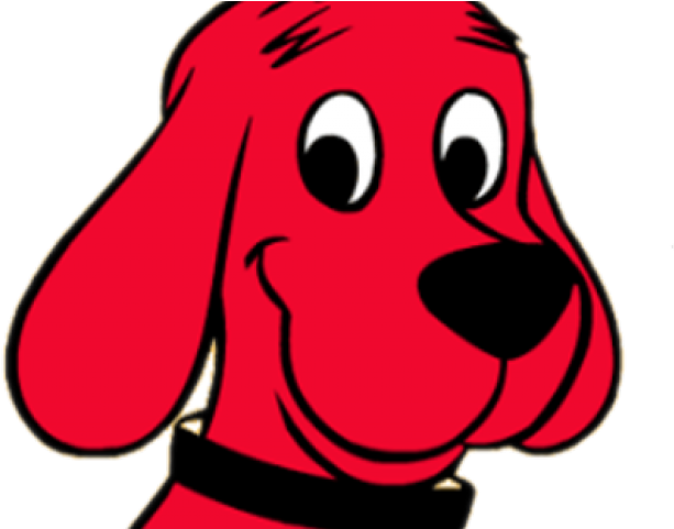 Clifford The Big Red Dog Face Clipart (640x480), Png Download