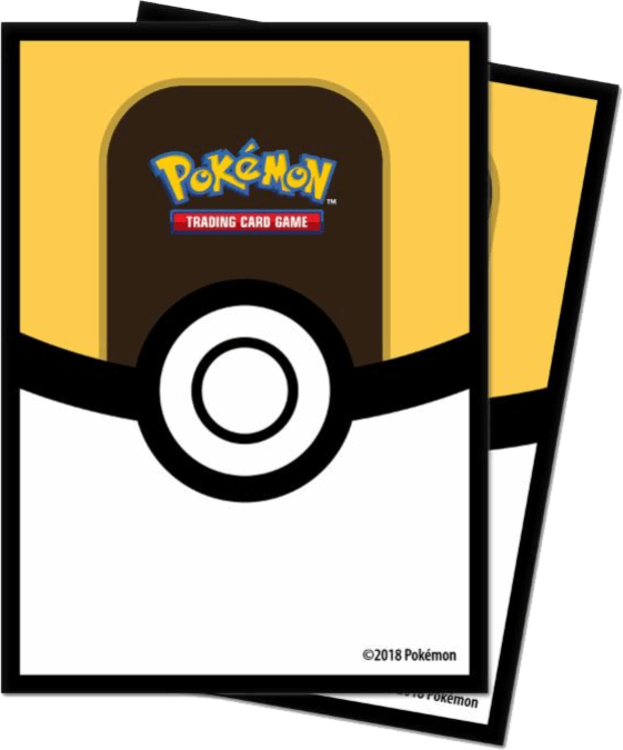 Ultra Pro Pokemon Sleeves Ultra Ball - Pokémon Ultra Pro Sleeves Ultra Ball Clipart (561x675), Png Download