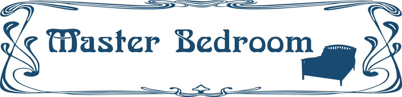 Download Similars - Clipart Bedroom Sign - Png Download (1412x340), Png Download