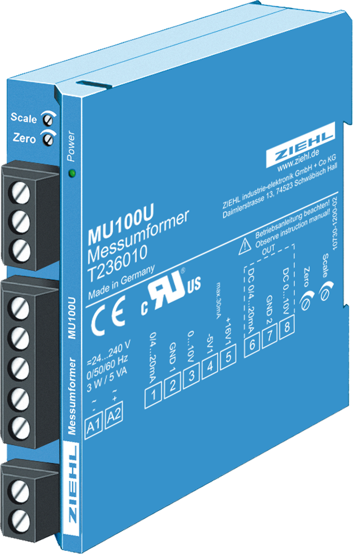 Mu100u Produktfoto Ziehl - Cpu Clipart (3840x2160), Png Download