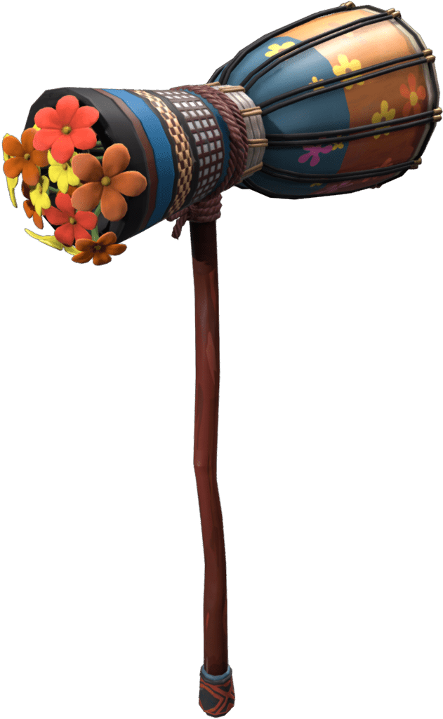 Drumbeat Pick Axe , Png Download - Drumbeat Pickaxe Clipart (631x1025), Png Download