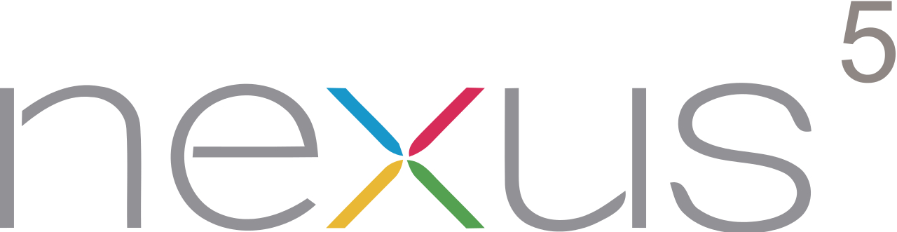 File - Nexus5 - Svg - Google Nexus 4 Logo Clipart (1280x331), Png Download
