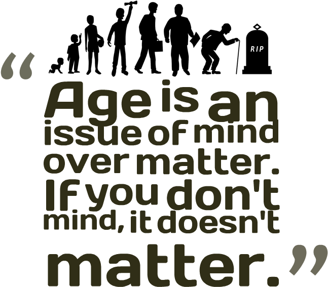 Age Quotes Png Transparent Image - Poster Clipart (695x610), Png Download