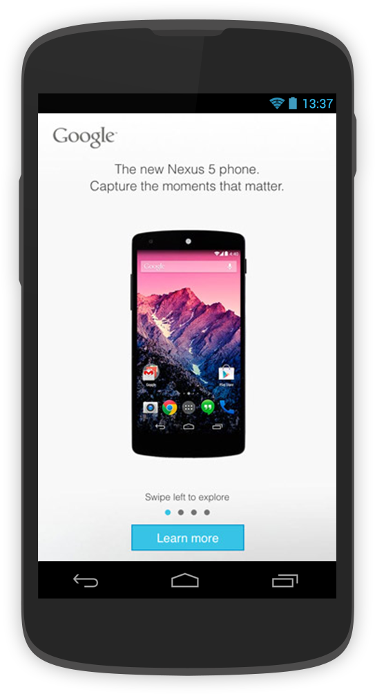 Secondly, Make The Interaction Of The Ad More Intuitive - Smartphone Clipart (717x1100), Png Download