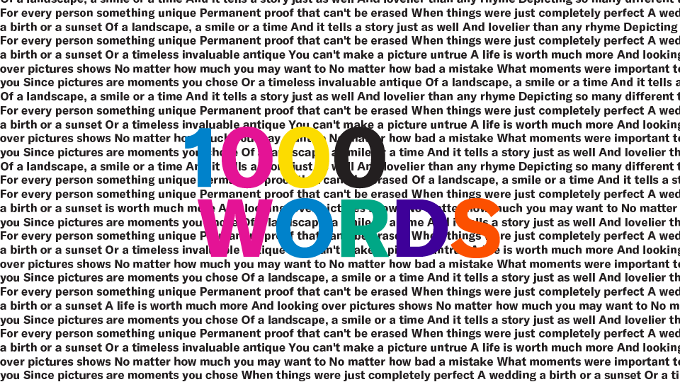 1000 Words Live - Circle Clipart - Large Size Png Image - PikPng