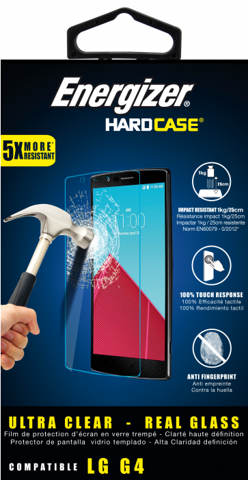 Energizer Glass Screen Protector Review Clipart (700x700), Png Download