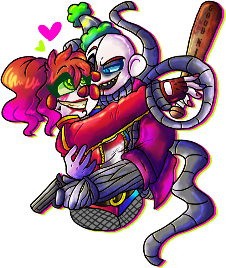 Pixels Drawing Fnaf - Fnaf Ballora X Puppet Clipart (833x960), Png Download