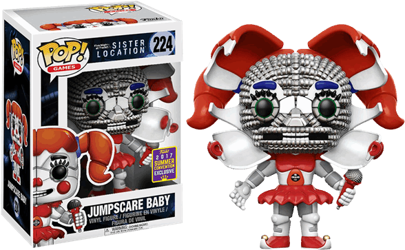 Pop Vinyls - Funko Pop Fnaf Sl Clipart (600x600), Png Download