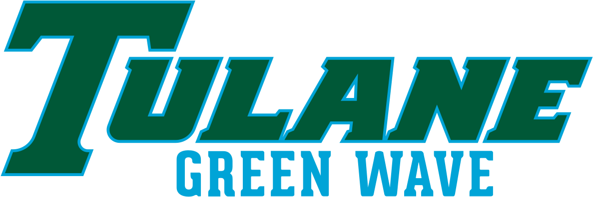 Tulane Green Wave Men's Basketball - Tulane Green Wave Logo Clipart (1200x408), Png Download