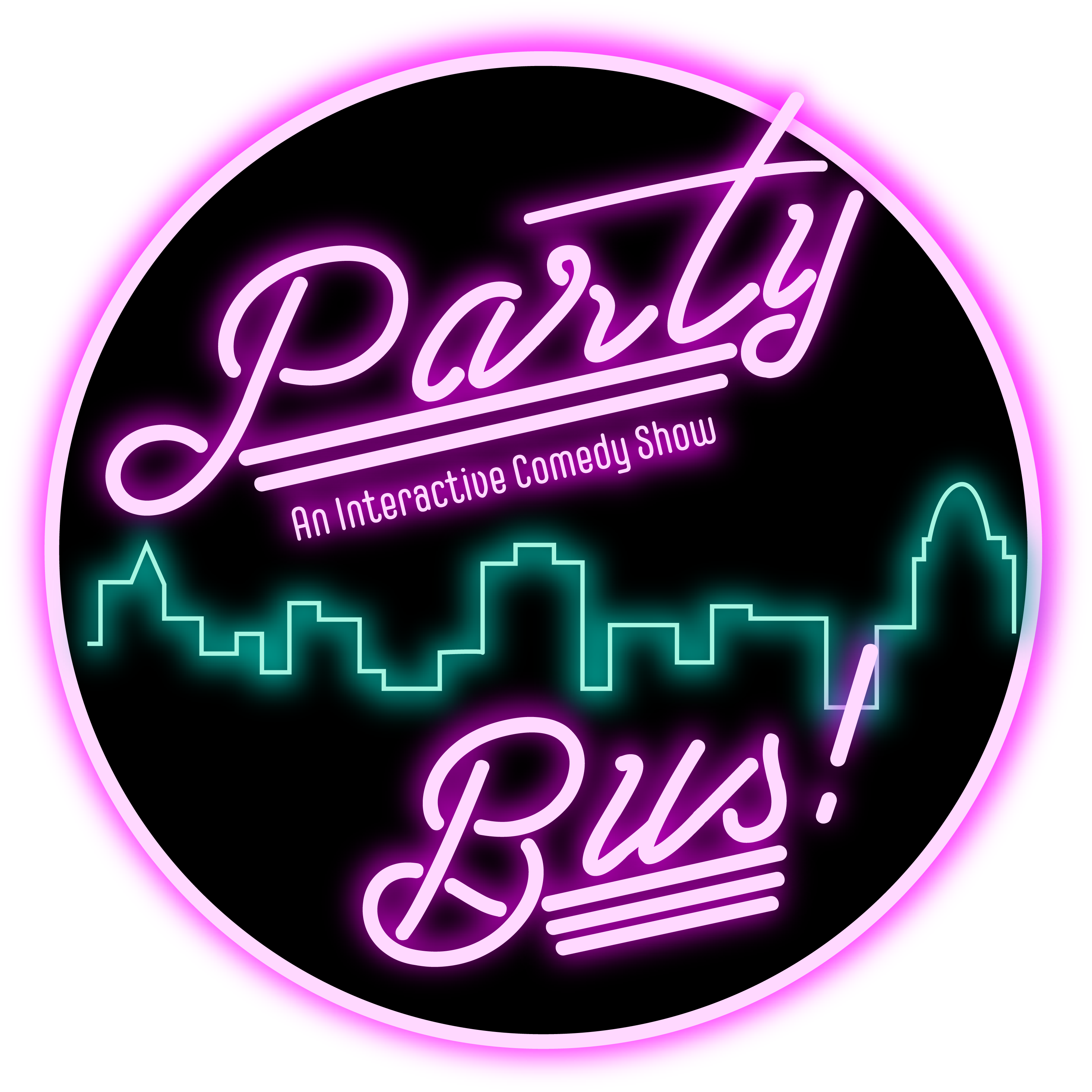 An Interactive Comedy Show // Auditions Presented By - Party Bus Background Clipart (3238x3188), Png Download