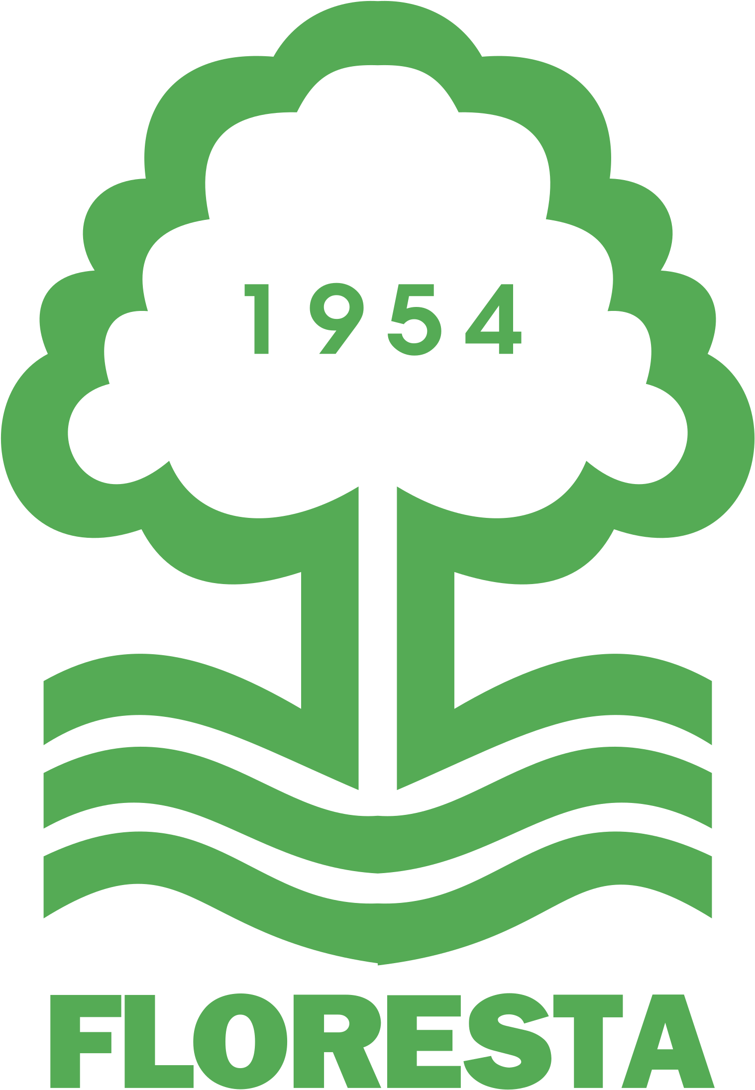 Floresta Esporte Clube De Fortaleza Ce Logo Png Transparent - Notts Forest Clipart (2400x2400), Png Download