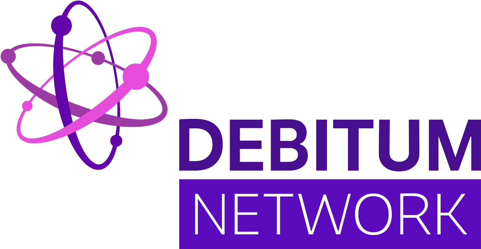 Debitum Network Logo Clipart (1600x842), Png Download