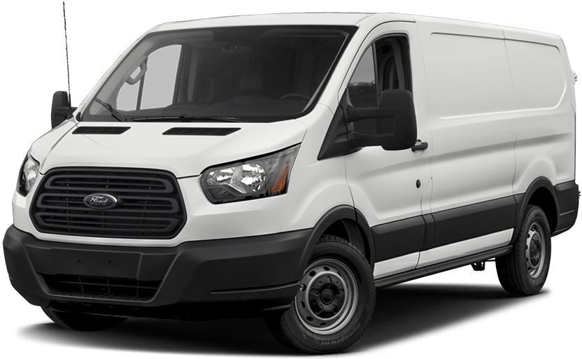 Transit On White Background - 2017 Ford Transit 150 Clipart (1002x582), Png Download