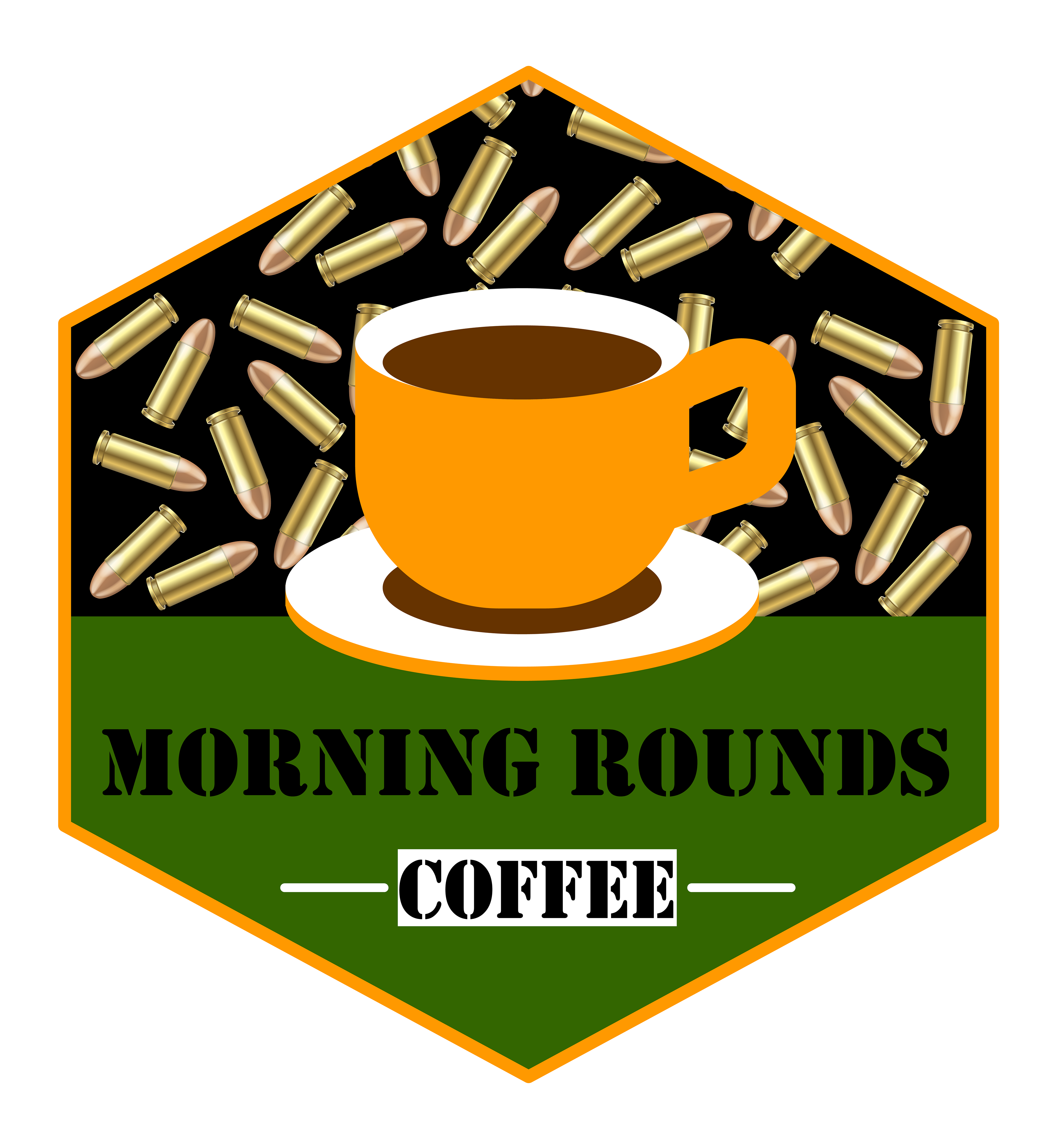 Morning Rounds Coffee - Drawing (2) Clipart (3840x4289), Png Download