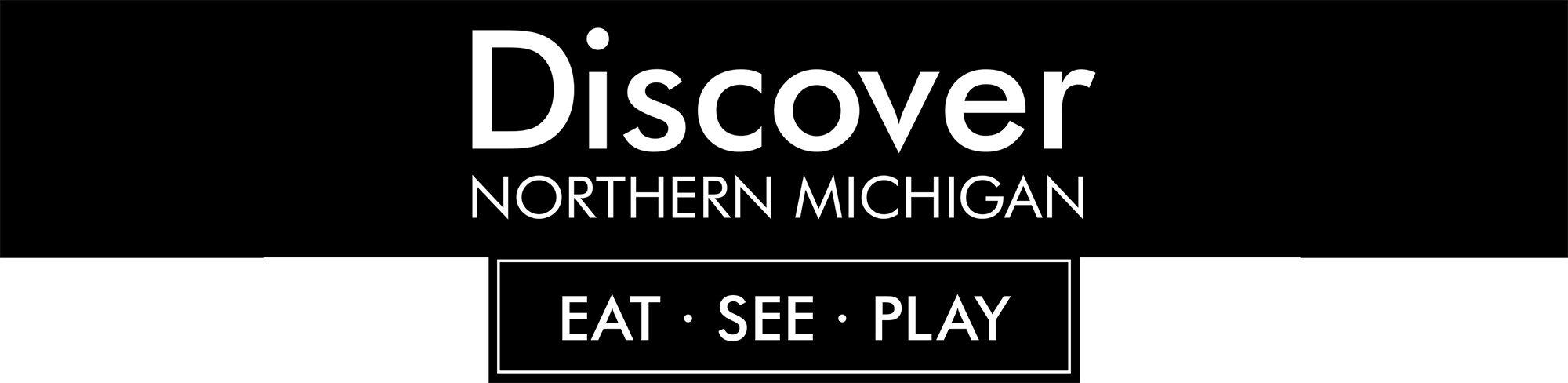 Discover Northern Michigan Logo Clipart (2000x488), Png Download