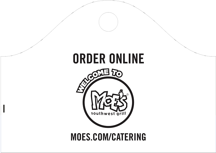 Moe's Catering Bag 250/pack - Moe's Southwest Grill Clipart (750x750), Png Download